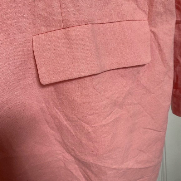 Charlie Holiday oversized baby pink blazer NWOT - Picture 5 of 7